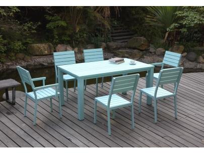Foto Mesa De Jardin Castanuela - Aluminio & Polywood