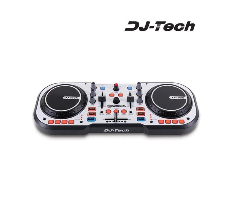 Foto Mesa de mezclas DJ TECH Dj For All USB + Auriculares