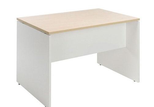 Foto Mesa de Oficina Low Cost acabado blanco-blanco