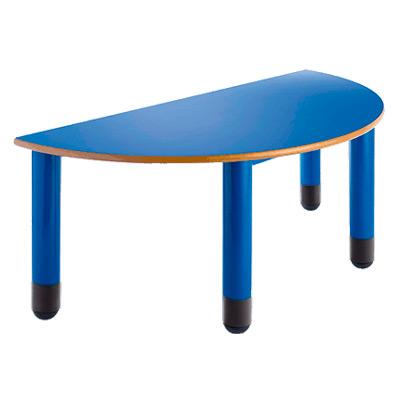 Foto Mesa infantil semicircular color azul Tagar