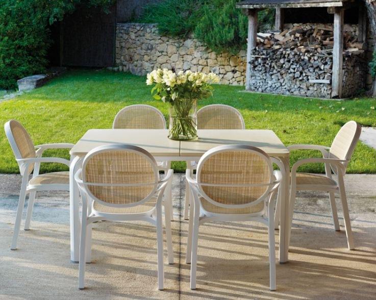 Foto Mesa jardín lauro 140 extensible nardi