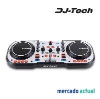 Foto mesa mezclas dj tech dj for all usb + auriculares
