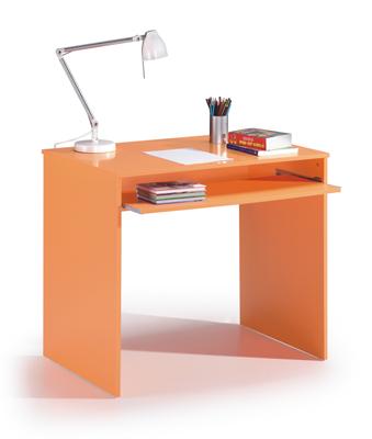 Foto Mesa ordenador estudiante en color naranja modelo mara