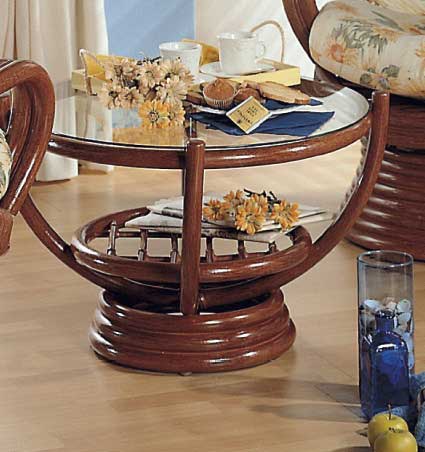 Foto Mesa Para Interior de Rattan