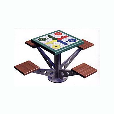 Foto Mesa parchis de exterior, antivandalica