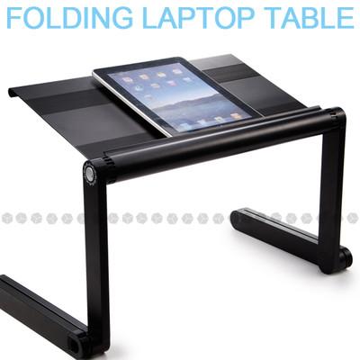 Foto Mesa Plegable Portatil Multiuso Table+2 X Ventilador Para Laptop