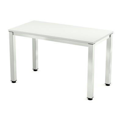 Foto Mesa rectangular Executive 120 x 60 Estructura aluminio cromado tablero blanco