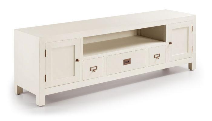Foto Mesa TV virgin 2 Puertas 3 Cajones