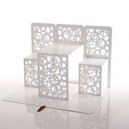 Foto Mesa y sillas pli. bysteel