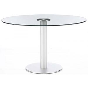 Foto Mesa zero redonda cristal. stua
