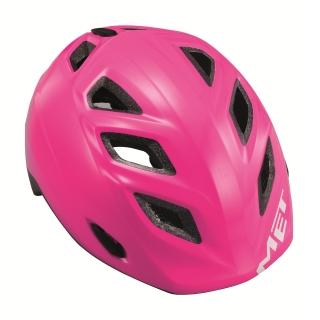 Foto Met Casco Elfo Niño Rosa