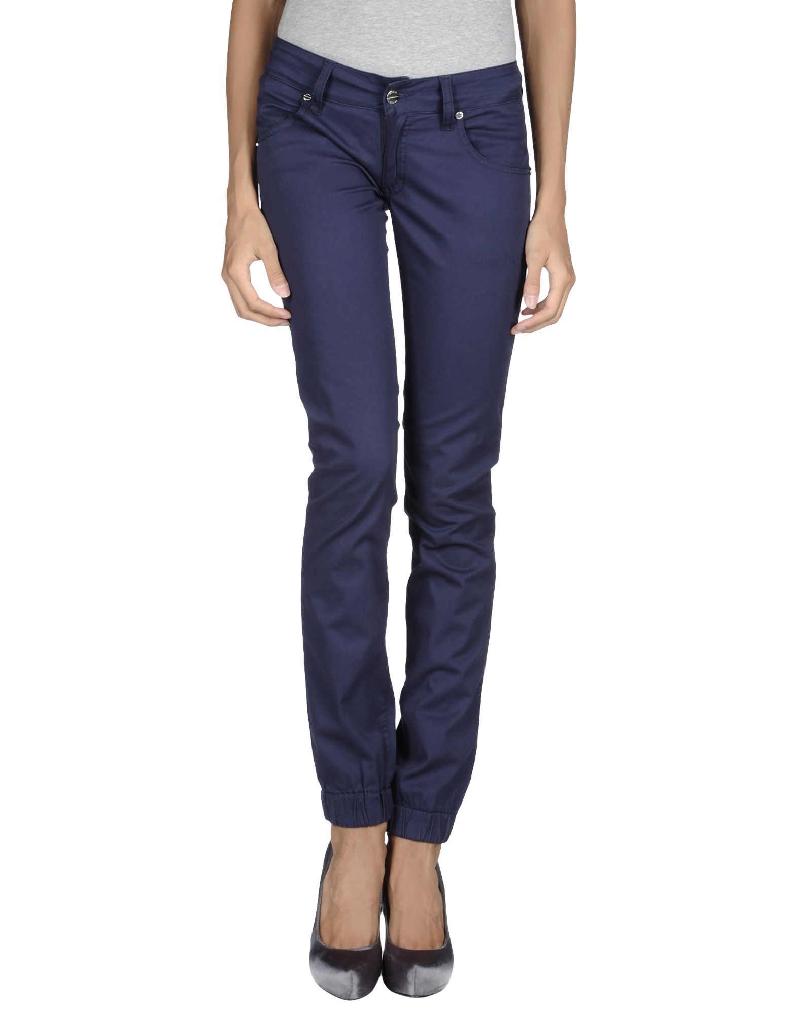 Foto Met Pantalones Mujer Azul oscuro