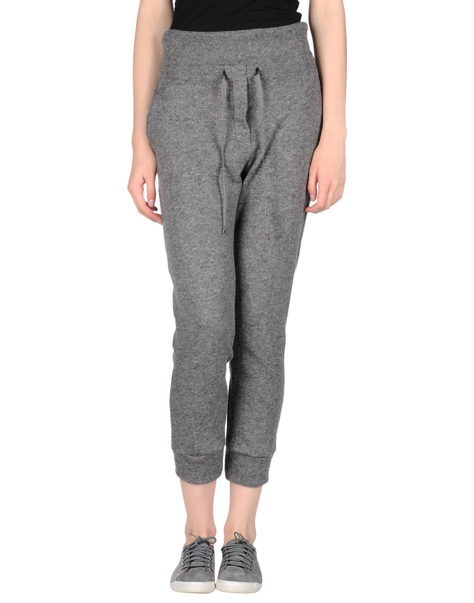 Foto Met Pantalones Mujer Gris