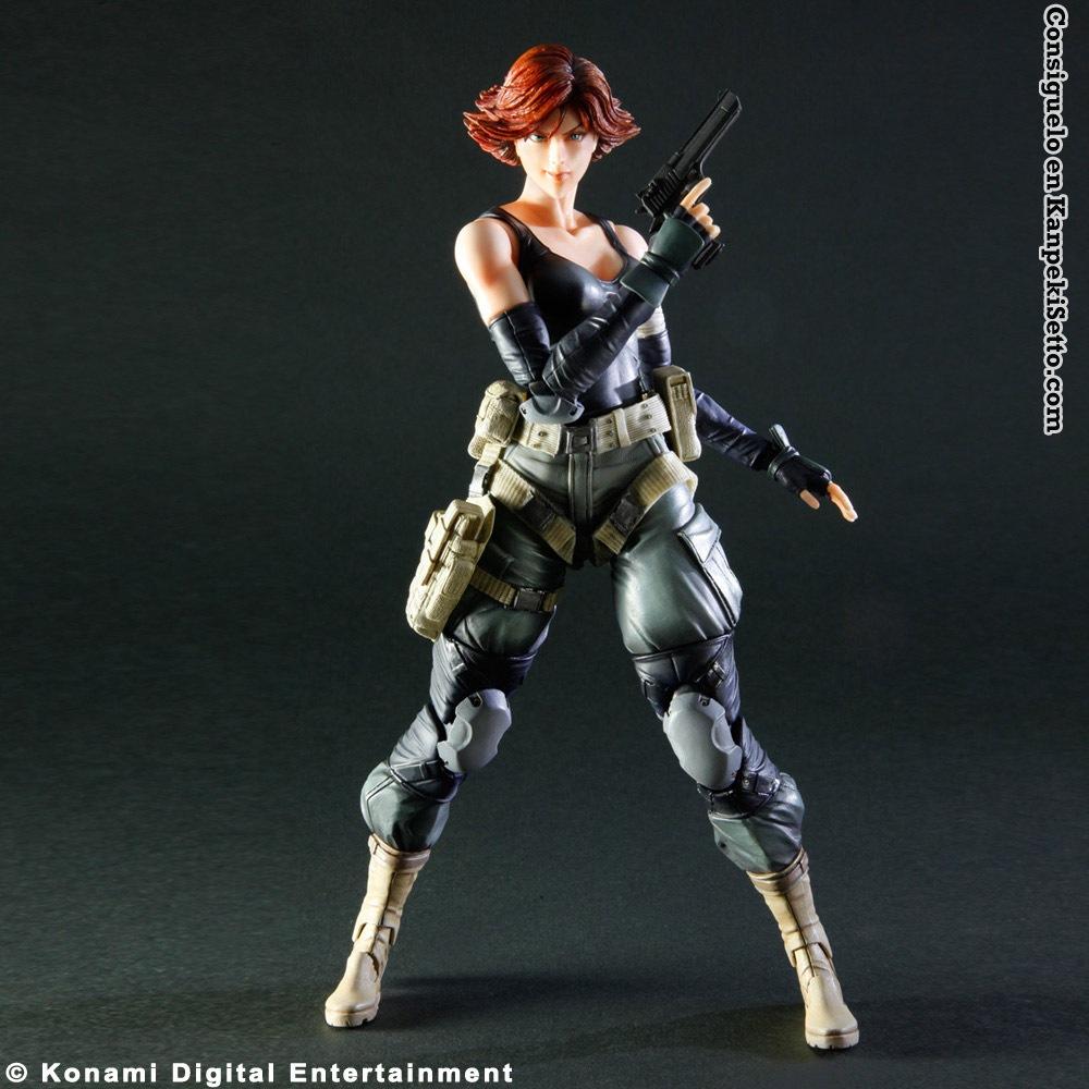 Foto Metal Gear Solid 25th Anniversary Play Arts Kai Figura Meryl Silverburgh 25 Cm