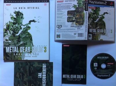 Foto Metal Gear Solid 3 + Guia Oficial Piggyback Ps2 Playstation 2 Pal Español