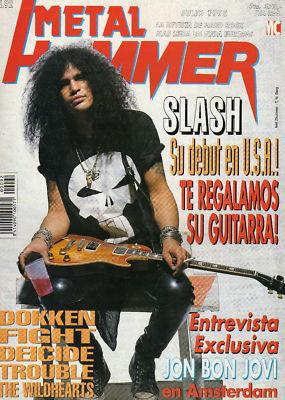 Foto Metal Hammer-1995, Slash, Jon Bon Jovi, Dokken, Fight