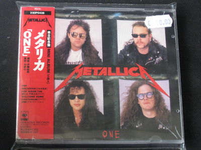 Foto Metallica · One · Japan Cd Single