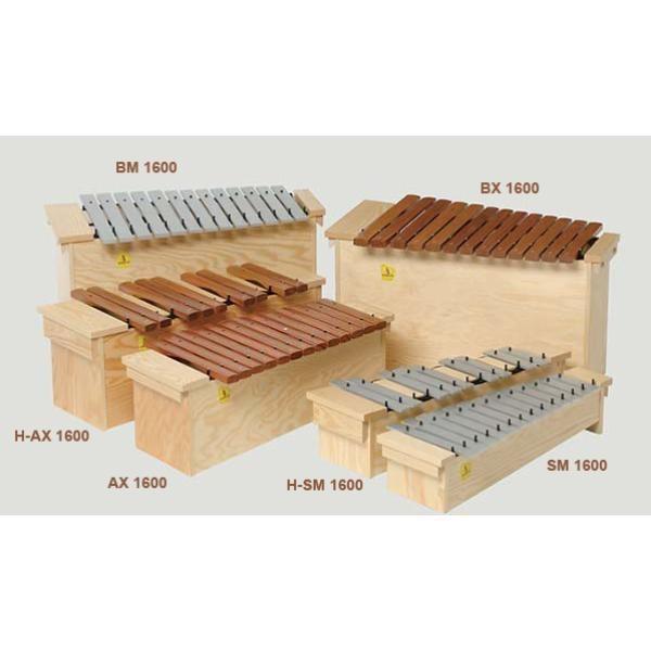 Foto Metalofono studio 49 hsm-1600.complemento cromatico soprano.aluminio