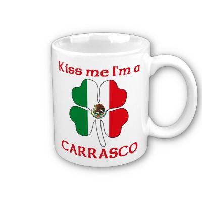 Foto Mexicanos personalizada me besan que soy Carrasco Tazas