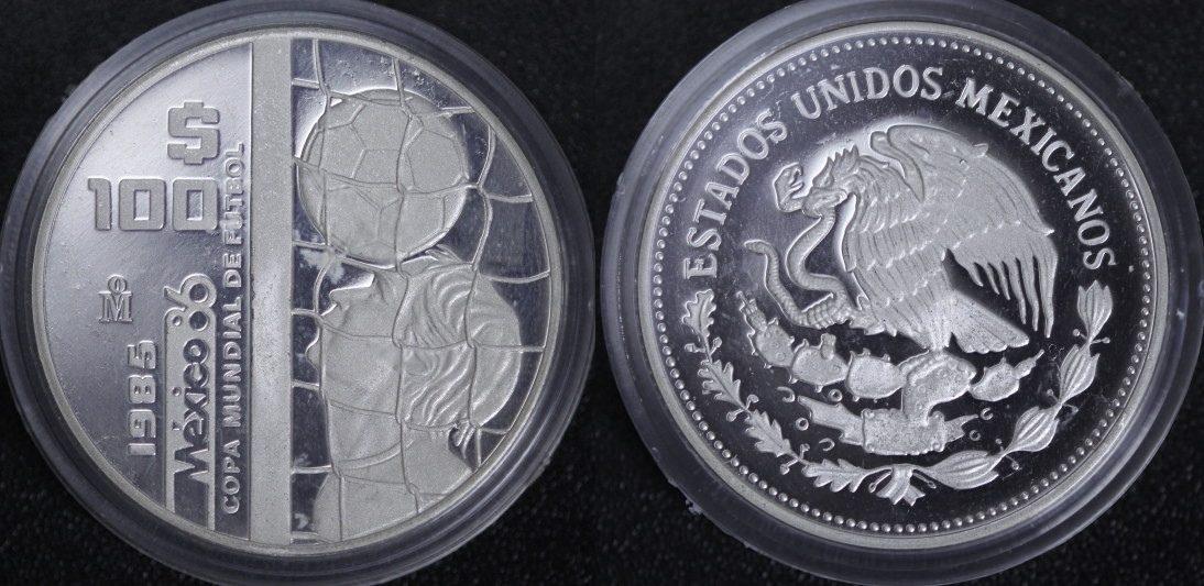 Foto Mexiko 100 Pesos 1985
