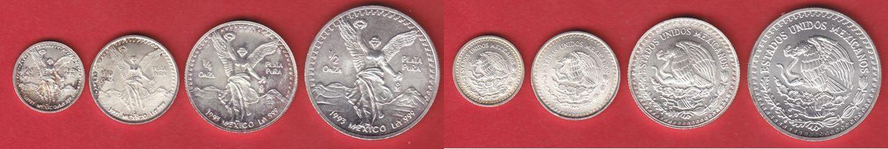 Foto Mexiko 1/20 1/2 Onza 1993