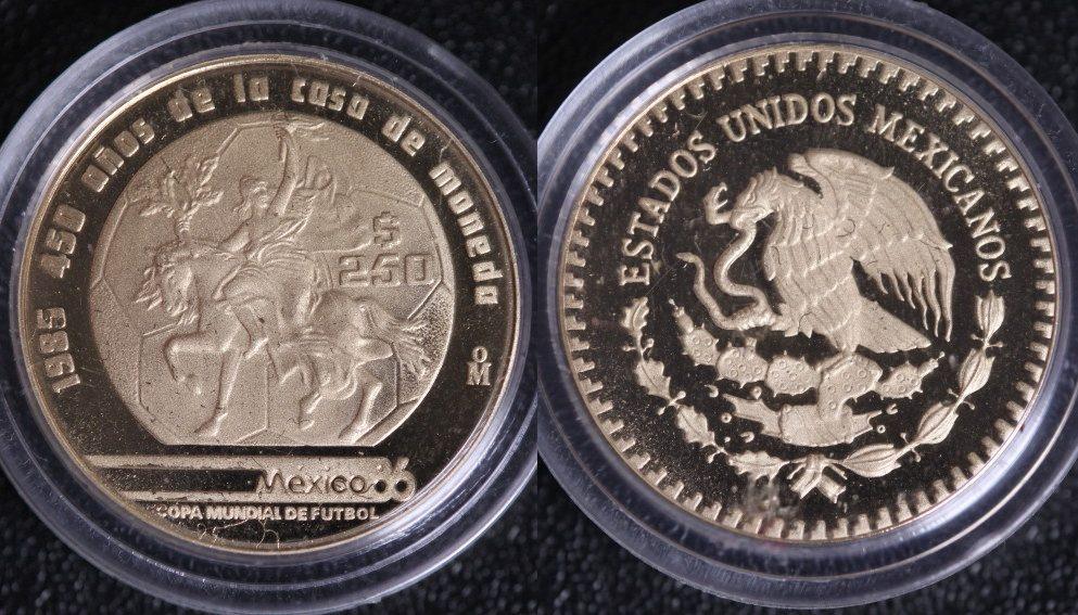 Foto Mexiko 250 Pesos 1985