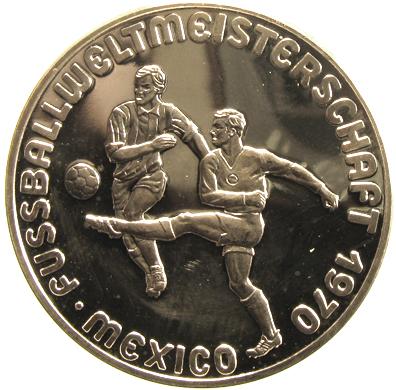 Foto Mexiko Silbermedaille 1970