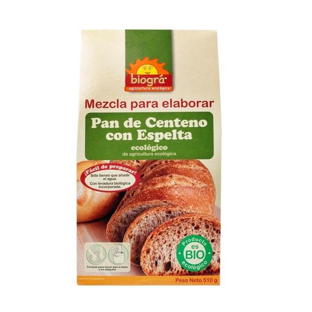 Foto Mezcla para elaborar pan de centeno 510 gr sorribas biogra