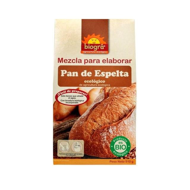 Foto Mezcla para elaborar pan de espelta 510 gr sorribas biogra