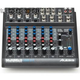 Foto Mezclador alesis multimix 8 usb fx