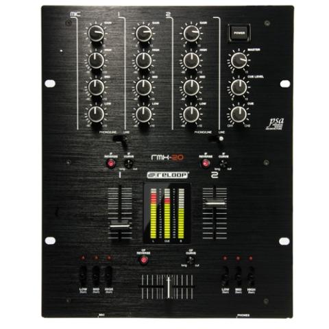 Foto Mezclador Dj Reloop Rmx-20 Black Fire