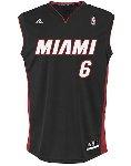 Foto Miami Heat LeBron James ,Camiseta de la NBA Replica para los partidos
