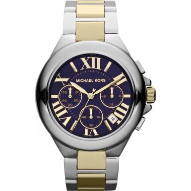 Foto Michael Kors Mens Navy Camille Chronograph Watch Model Number:MK5758