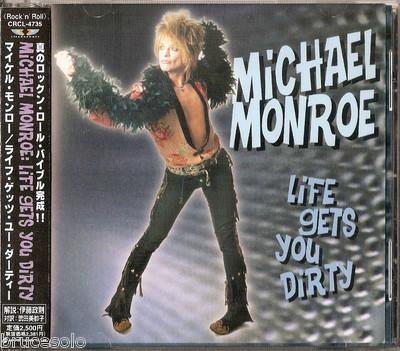 Foto michael monroe cd live gets you.crcl-4735 japan/obi-hanoi rocks-motley crue-kiss