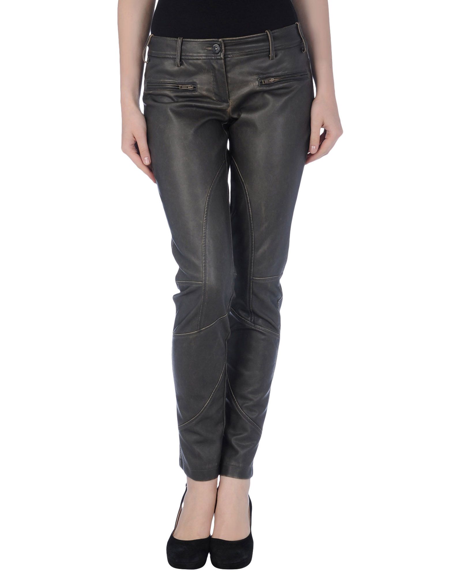 Foto Michelle Windheuser Pantalones Mujer Café