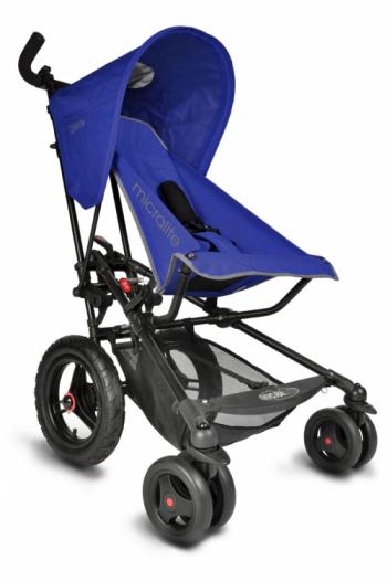 Foto Micralite FastFold Super-Lite Classic Cochecito azul