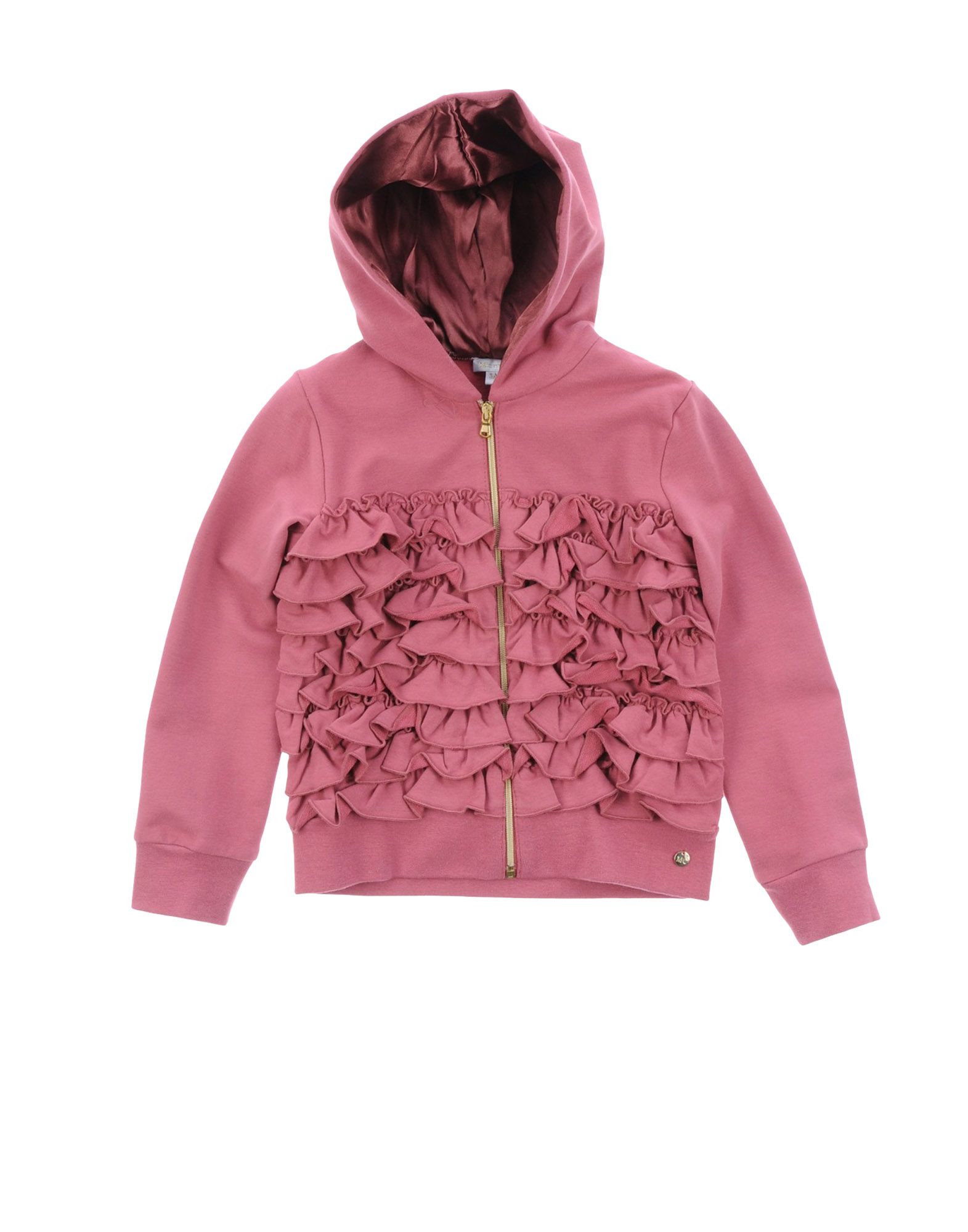 Foto Microbe Sudaderas Con Capucha Niña Rosa pastel