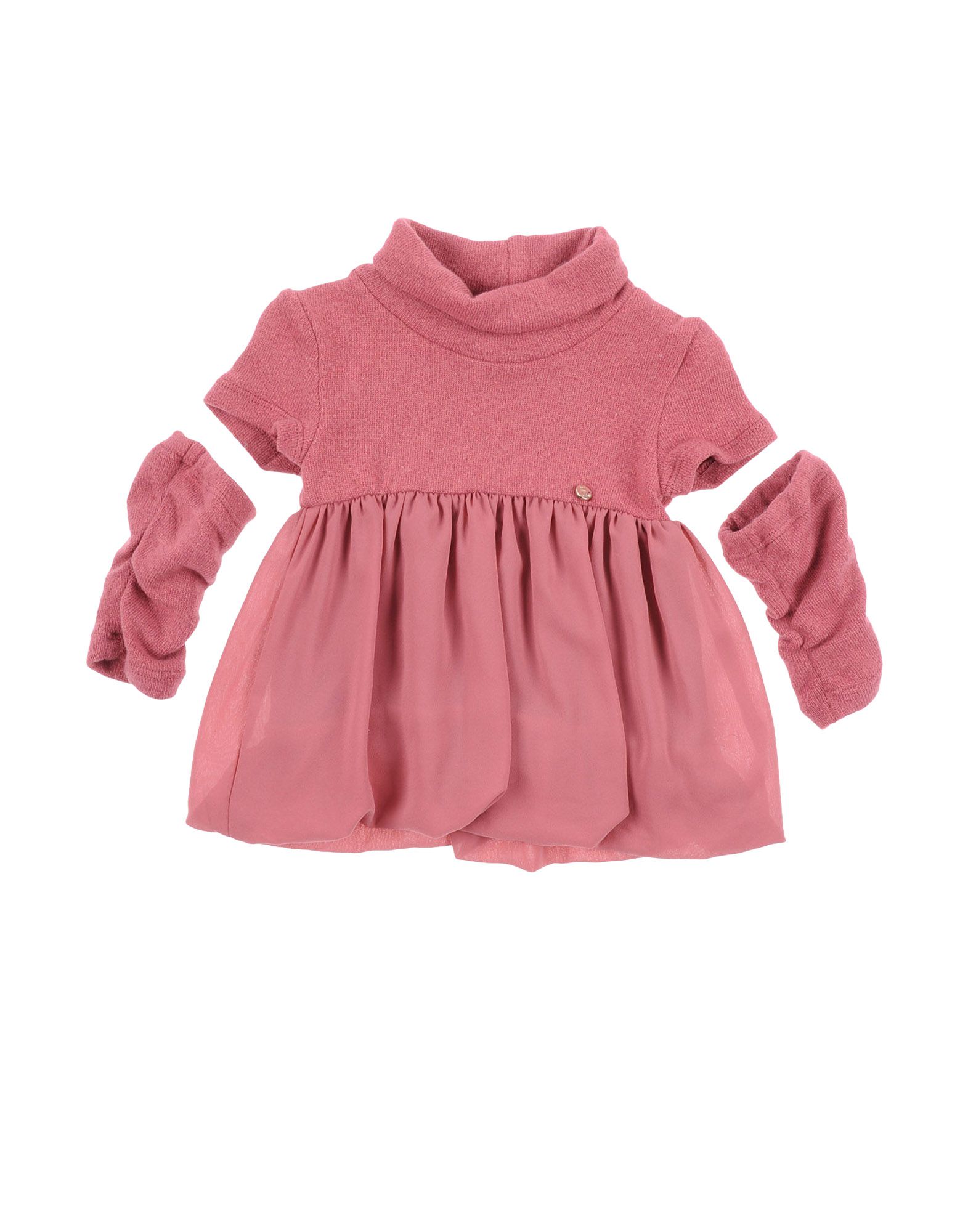 Foto Microbe Vestidos Niña Rosa pastel