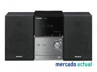 Foto microcadena panasonic sc-pm200 radio fm/am/ cd/ usb/ mp3