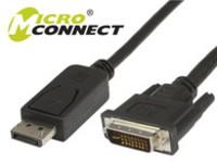 Foto Microconnect DP-DVI-MM-100 - displayport - dvi 24+1 m-m 1m - warran...