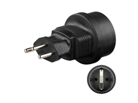 Foto Microconnect PETRAVEL5 - universal adapter ch/schuko - warranty: 25y
