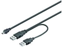 Foto Microconnect USBAAB - 2x a plug to 5 pin mini b plug - warranty: 25y