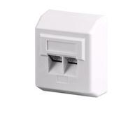 Foto Microconnect UTP5WALL3 - cat 5e wall plate surface. - warranty: 25y
