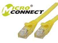 Foto Microconnect UTP605YBOOTED - utp cat6 5m yellow snagless - warranty...