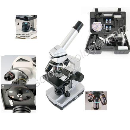 Foto Microscópio escolar 20008 MICROSET