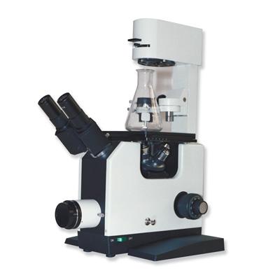 Foto microscopio biologico invertido binocular modelo 182