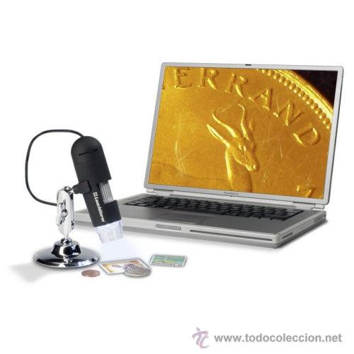 Foto microscopio usb digital de 10 a 200 aumentos altas prestaciones