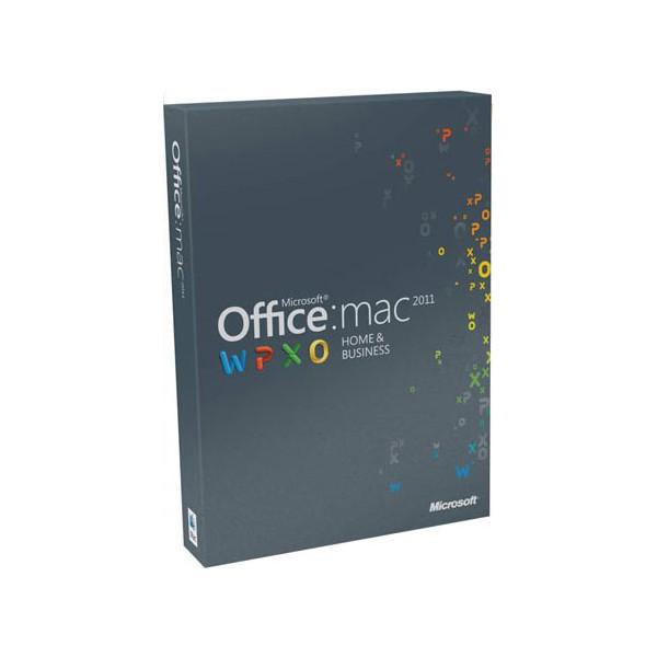 Foto Microsoft Office Mac Home & Business 2011, DVD, ES, 1pk