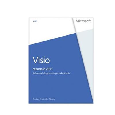 Foto Microsoft Visio Standard 2013 - Licencia - 1 PC - Win - Español -
