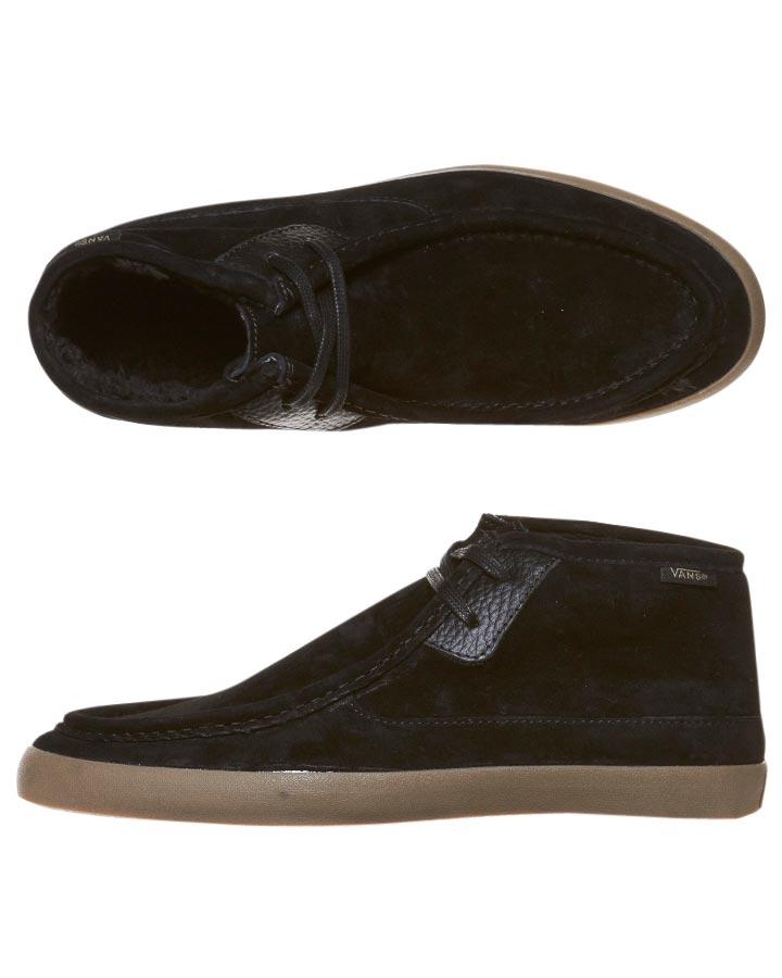 Foto Mid-tops Rata De Vans - (forro Polar) Black
